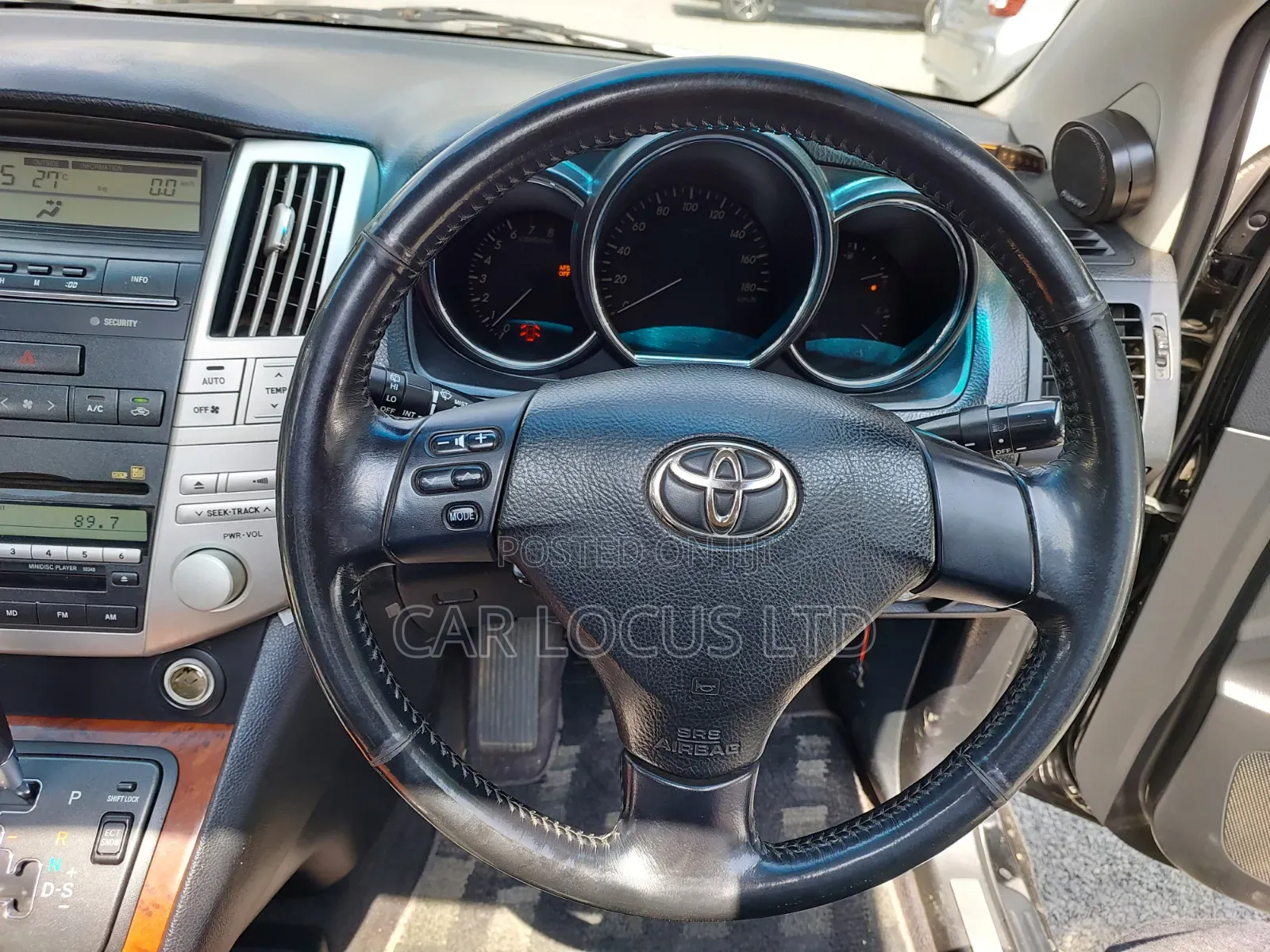 Toyota Harrier 2011 Matt Black