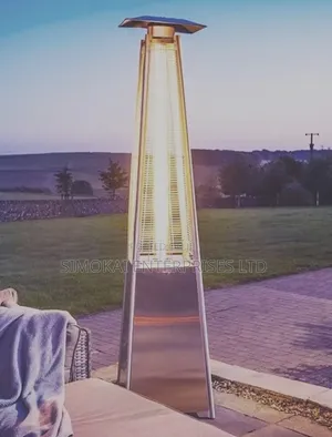 Standing Pyramid Gas Heater Iron Material, Stainless Steel NW 26Kg