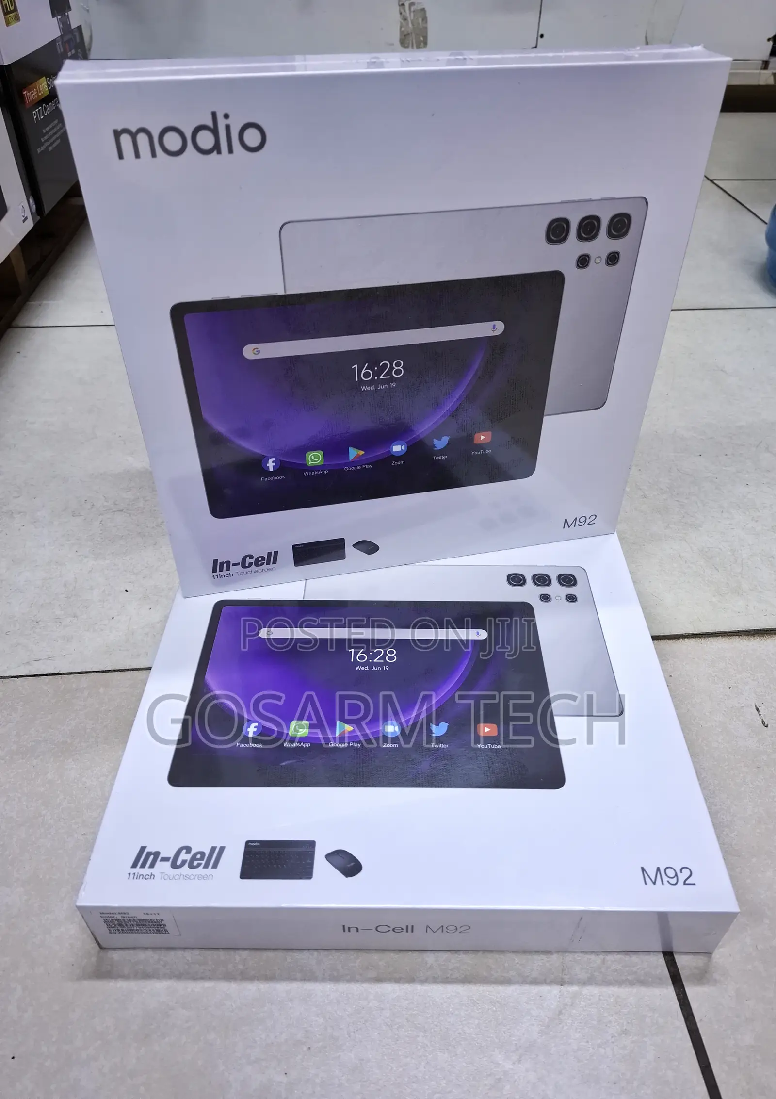 Modio M92 16GB RAM, 1TB Storage, Dual SIM, 10,000mAh Keyboard