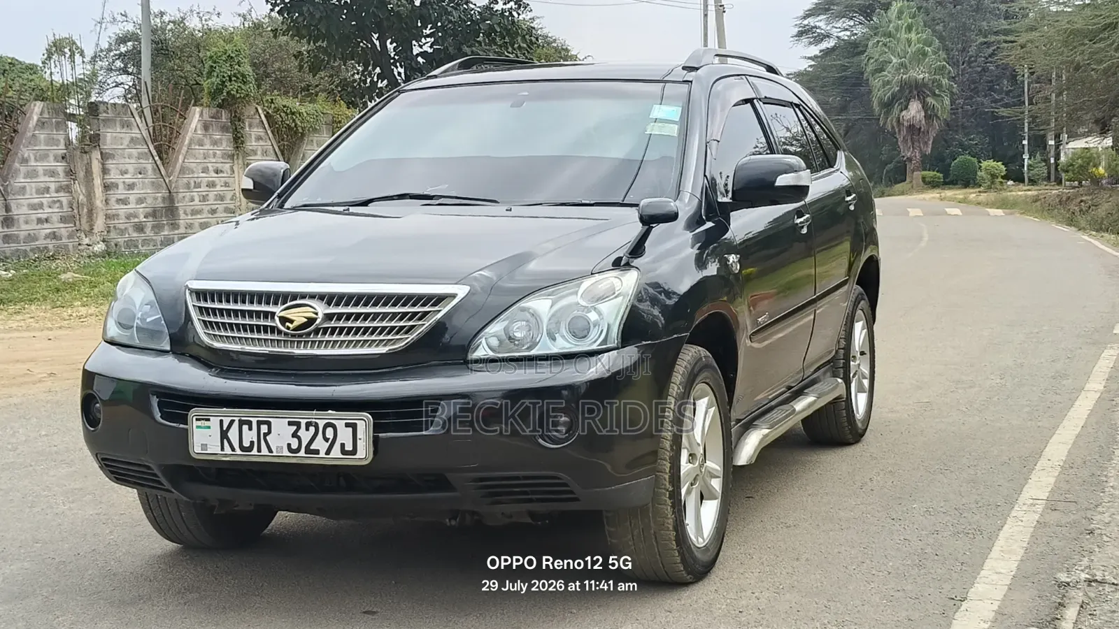 Toyota Harrier 2011 Matt Black