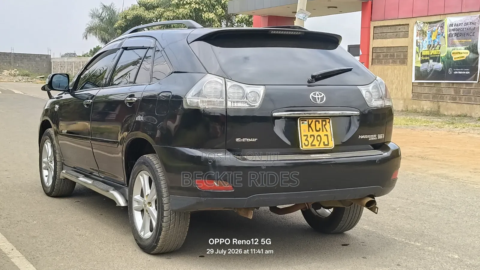 Toyota Harrier 2011 Matt Black