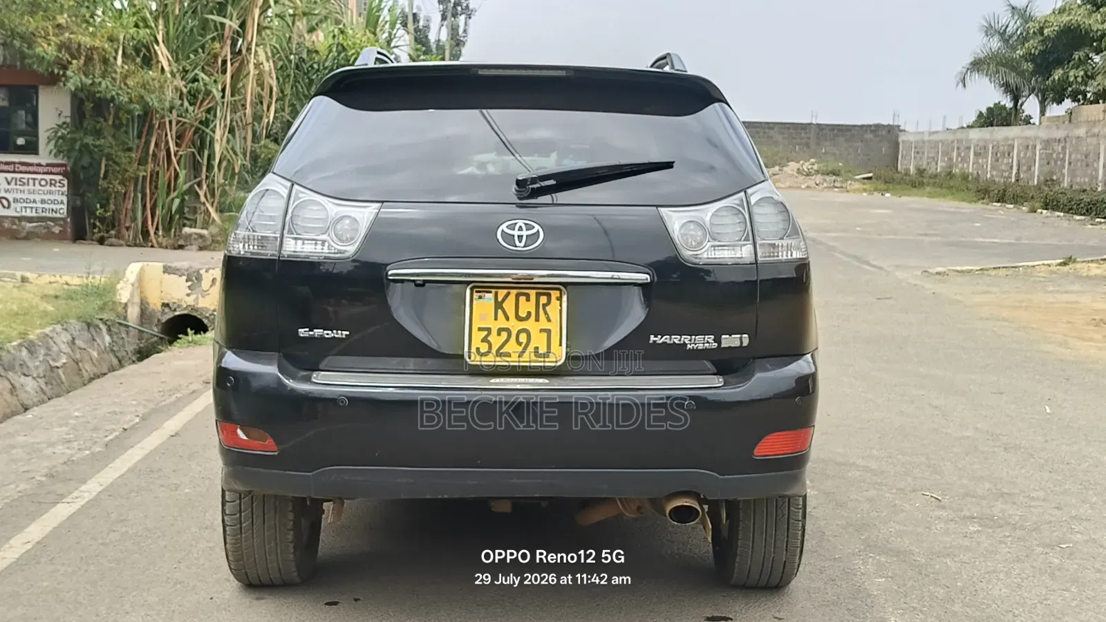 Toyota Harrier 2011 Matt Black