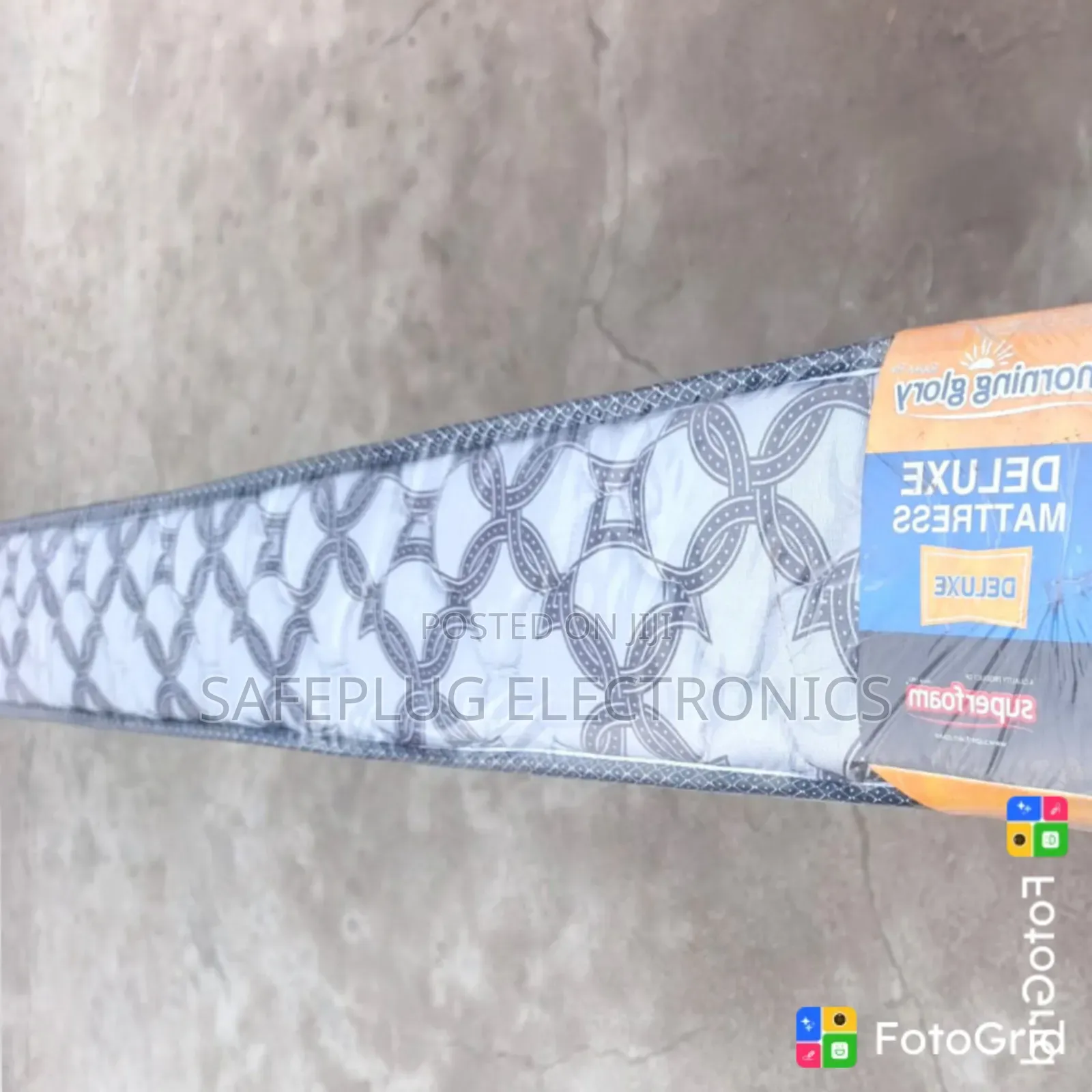 6×6 Quilted Superfoam Mattress – 6 Inch Medium Density