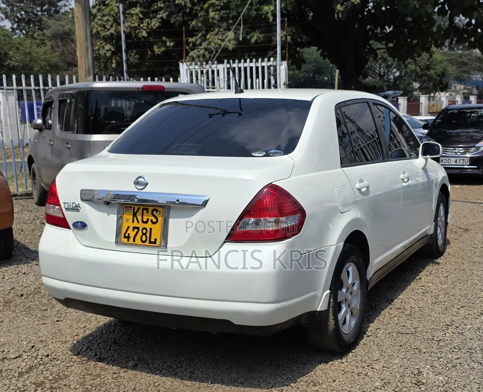 Nissan Tiida 2011 White