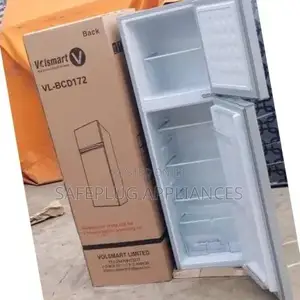 Volsmart 172 Litres Two-Door Fridge With Freezer