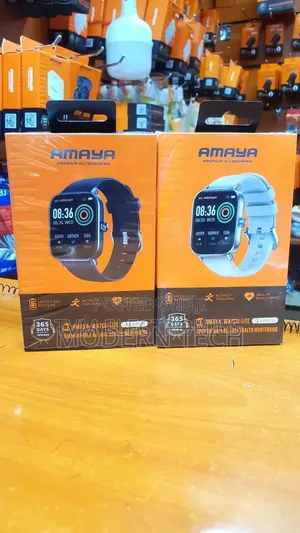 Amaya Watch 5 Lite ASW-20 Smart Watch – Powerful 7-Day Battery