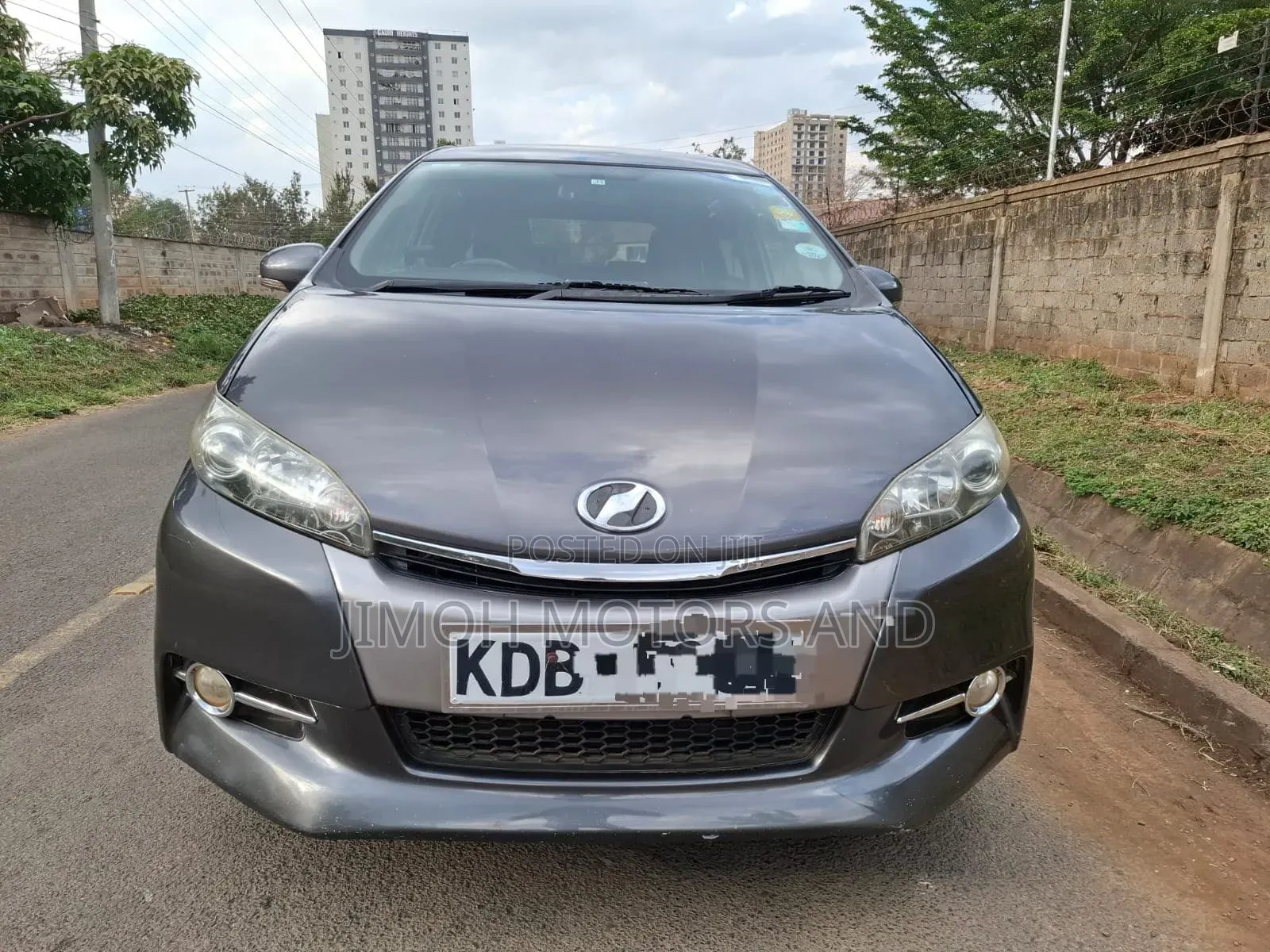 Toyota Wish 2014 Gray