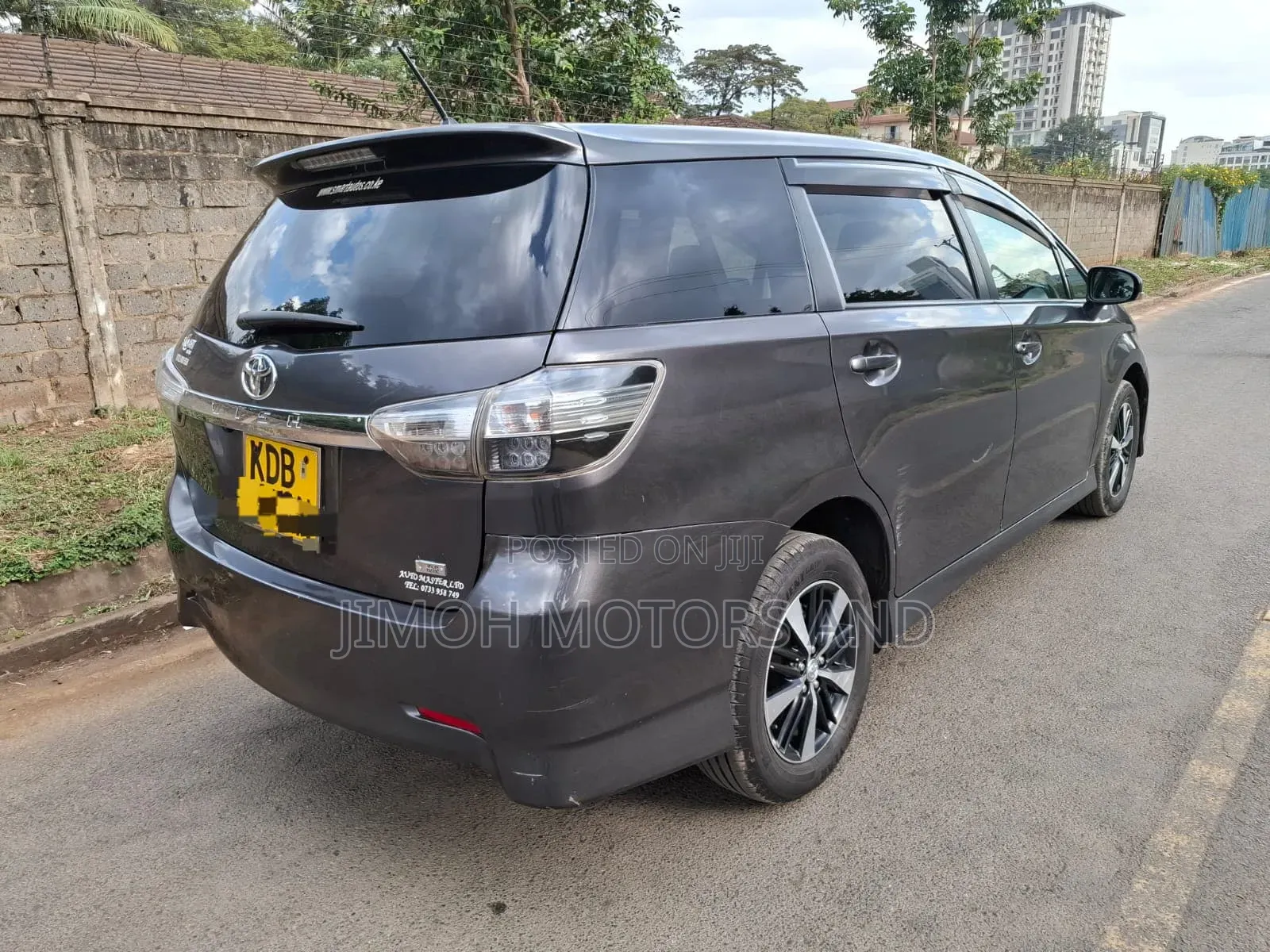 Toyota Wish 2014 Gray