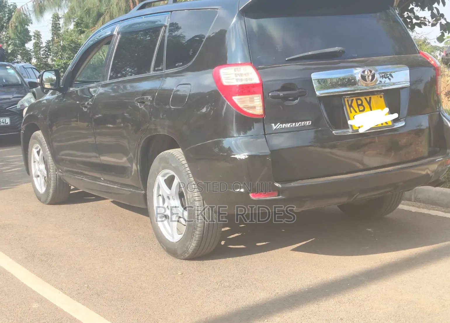 Toyota Vanguard 2007 Black