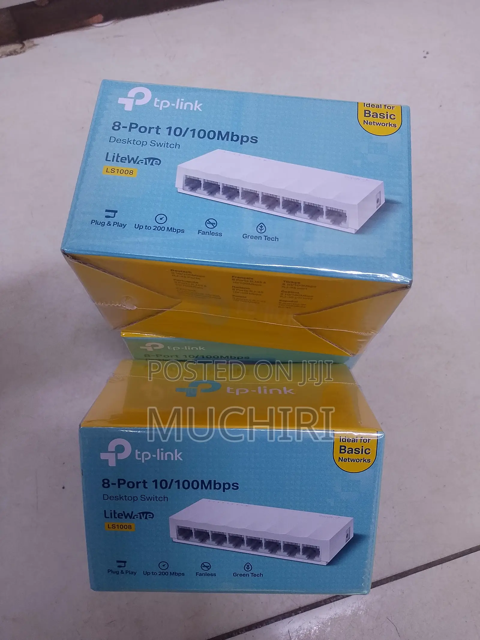 8 Port TP-Link Desktop Switch