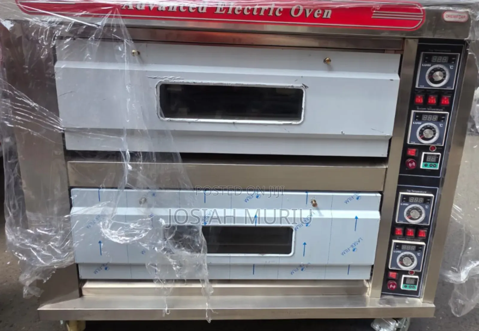 Commercial Double Deck Electric Oven