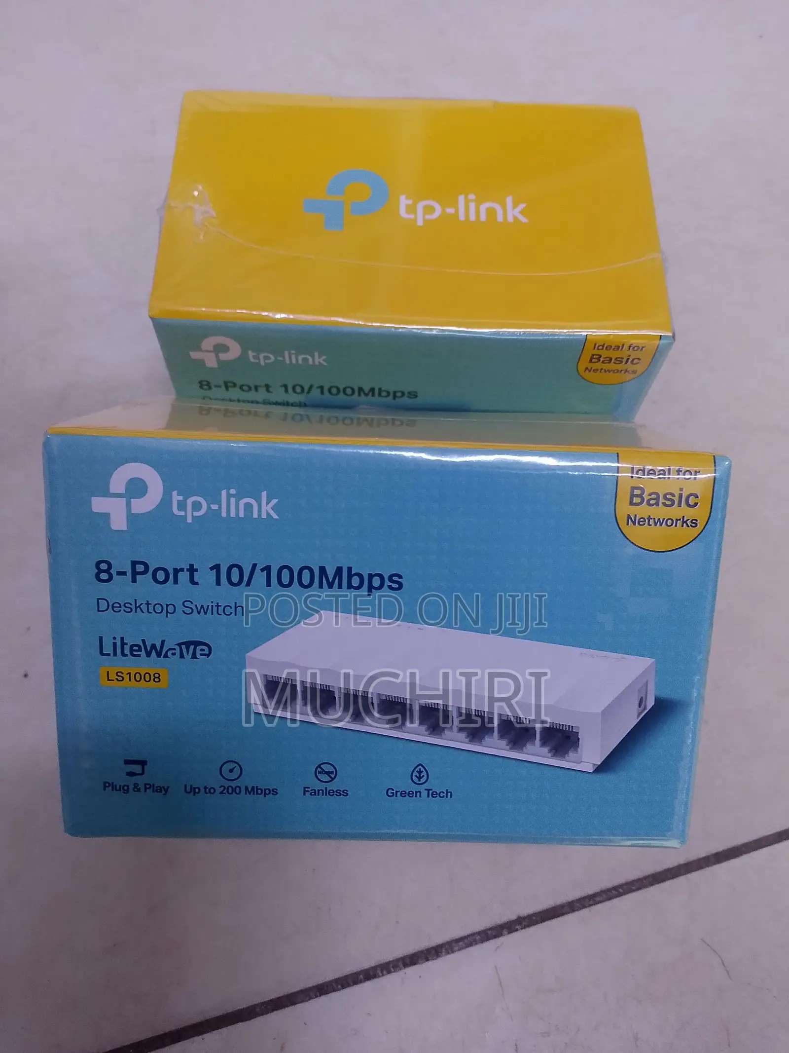 Original TP-Link LS1008 Fast Ethernet 8-Port Network Switch