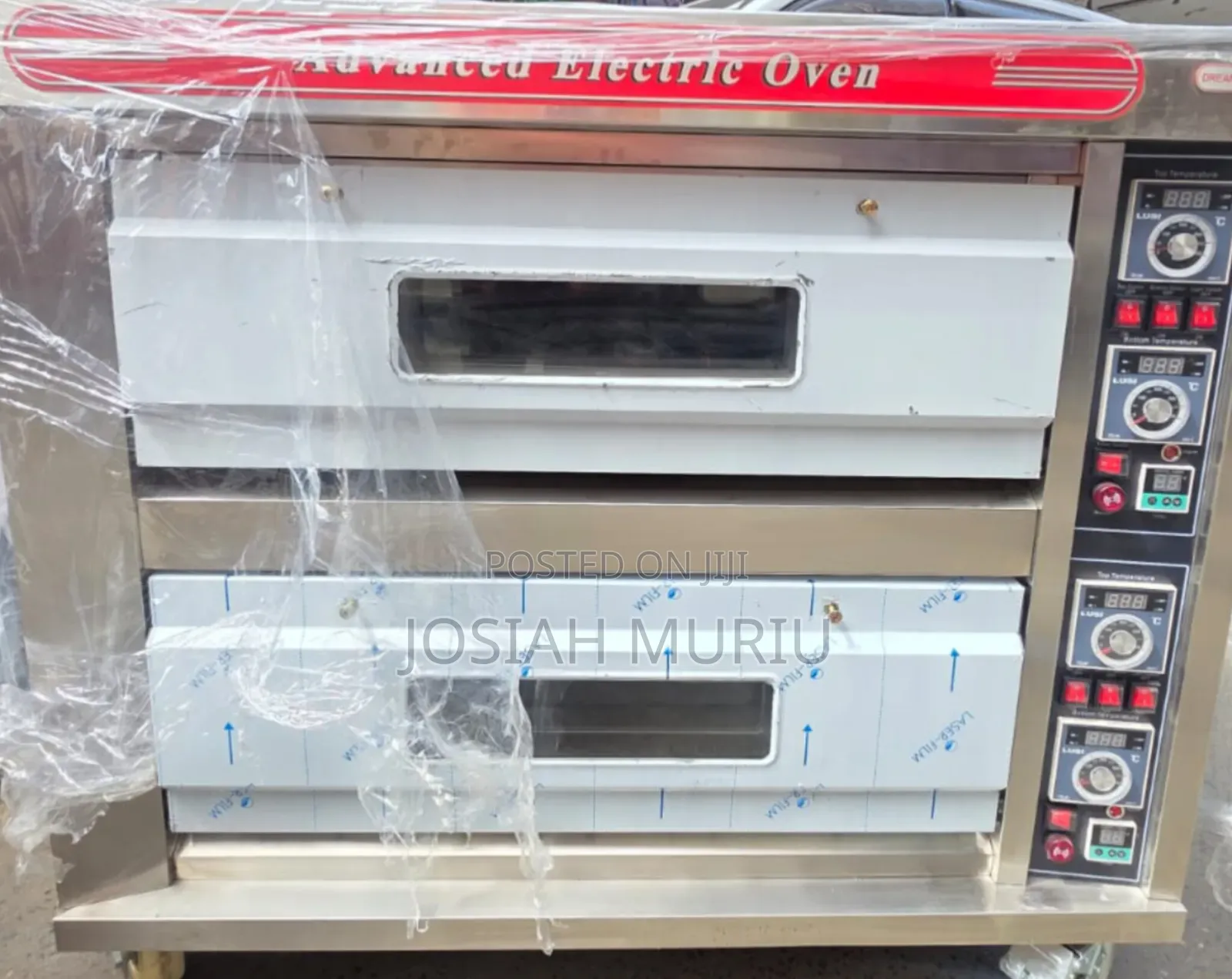 Industrial Double Deck Electric Oven
