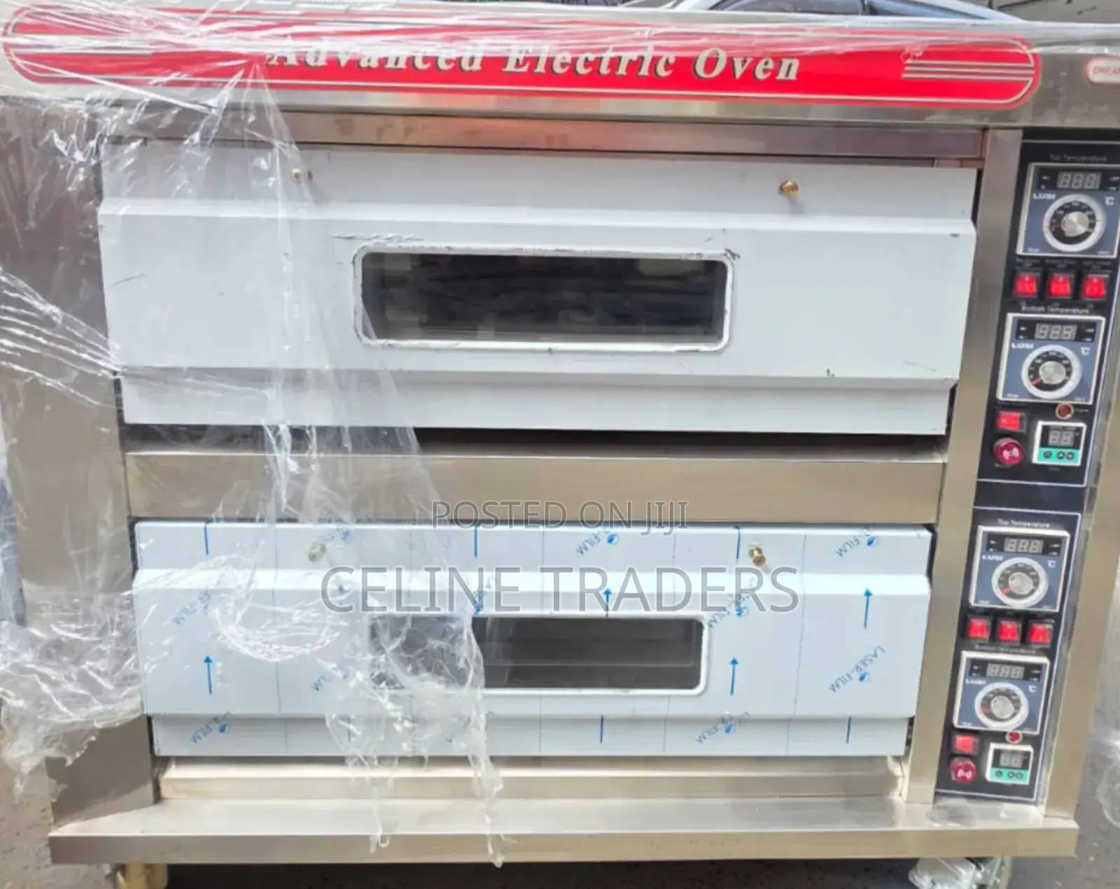 Industrial Double Deck Electric Oven