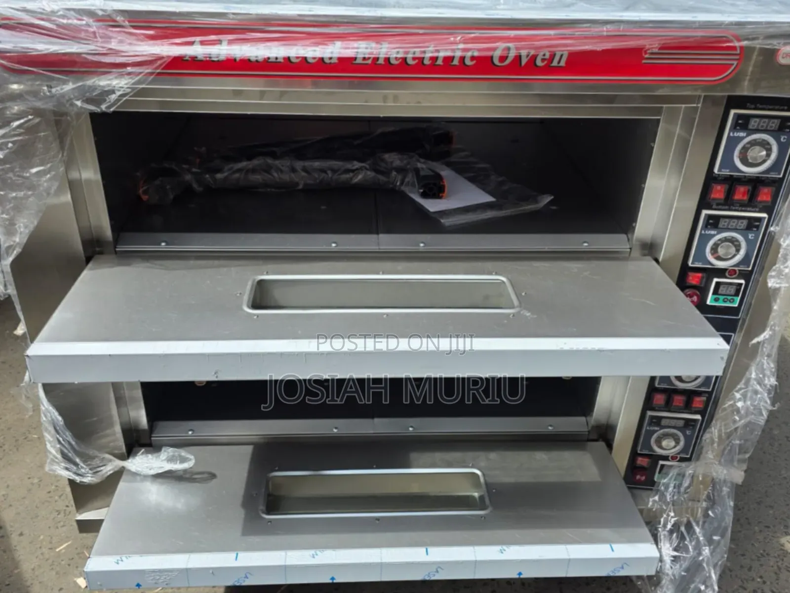 Industrial Double Deck Electric Oven