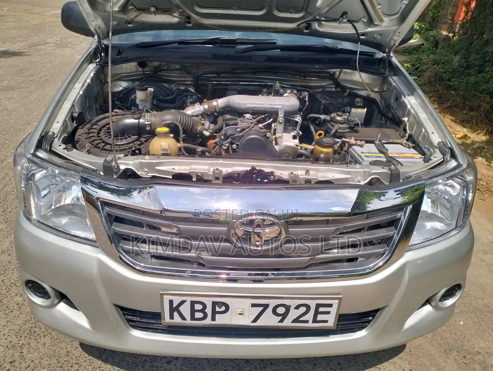 Toyota Hilux 2.5 Cab 2005 Silver