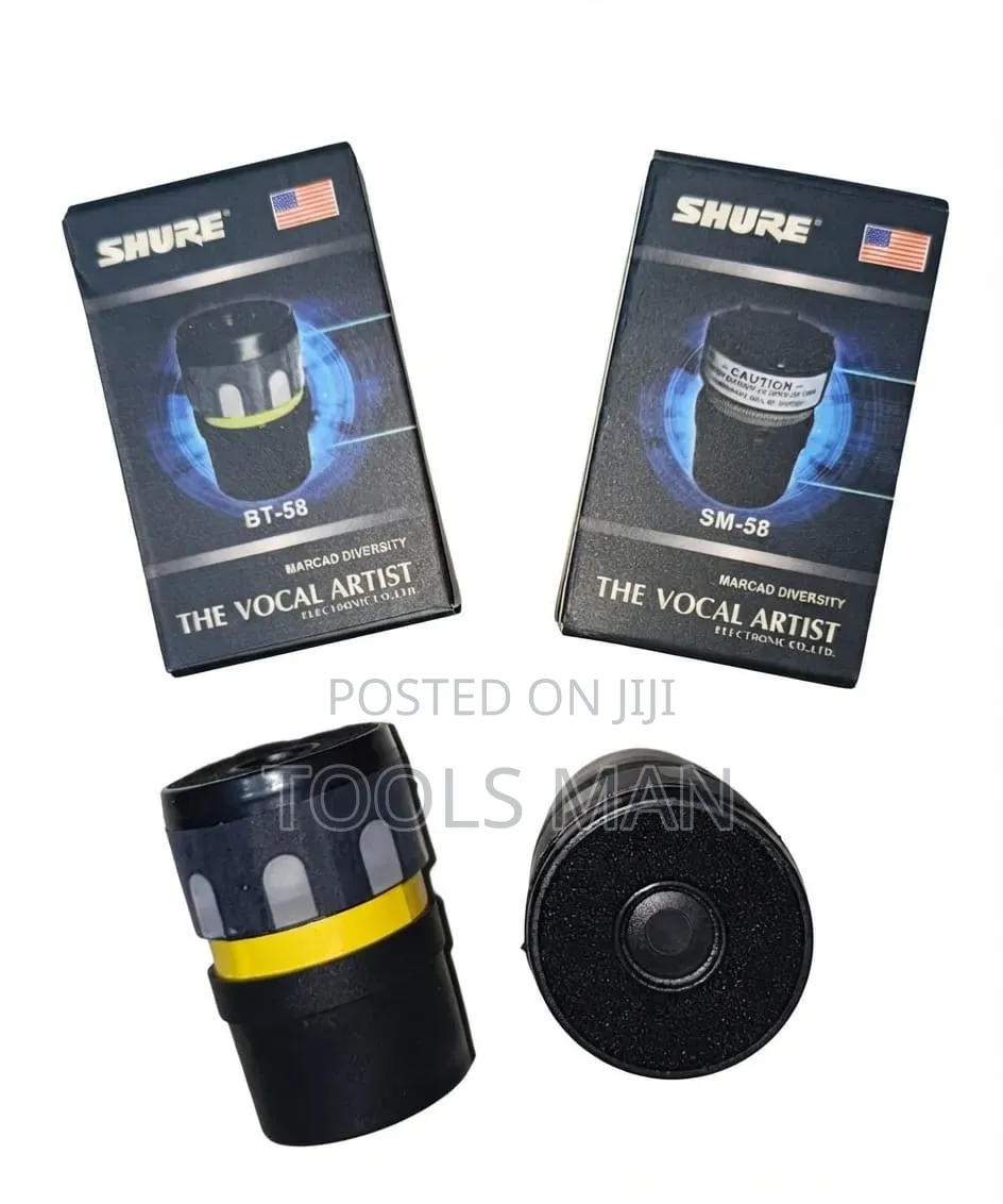 Shure Wireless Microphone Cartridge Capsule SM58 BT58.