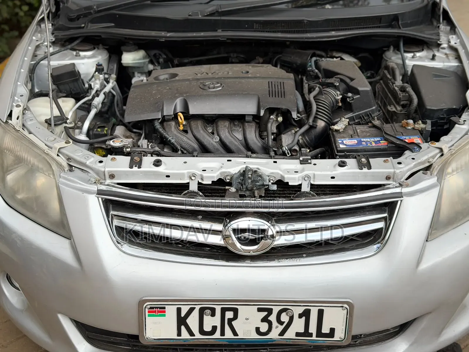 Toyota Corolla Fielder 2011 Silver