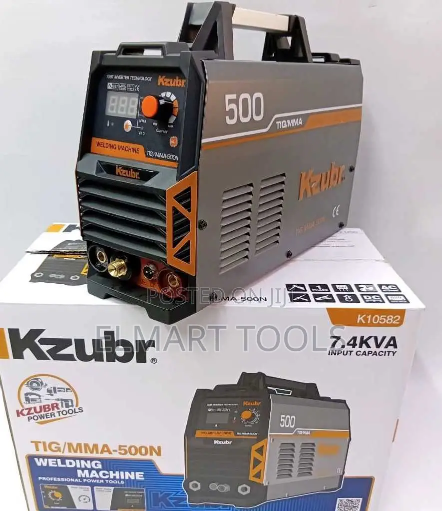 Kzubr TIG/MMA-500N Is a 500-Amp Digital Inverter Welding Machine