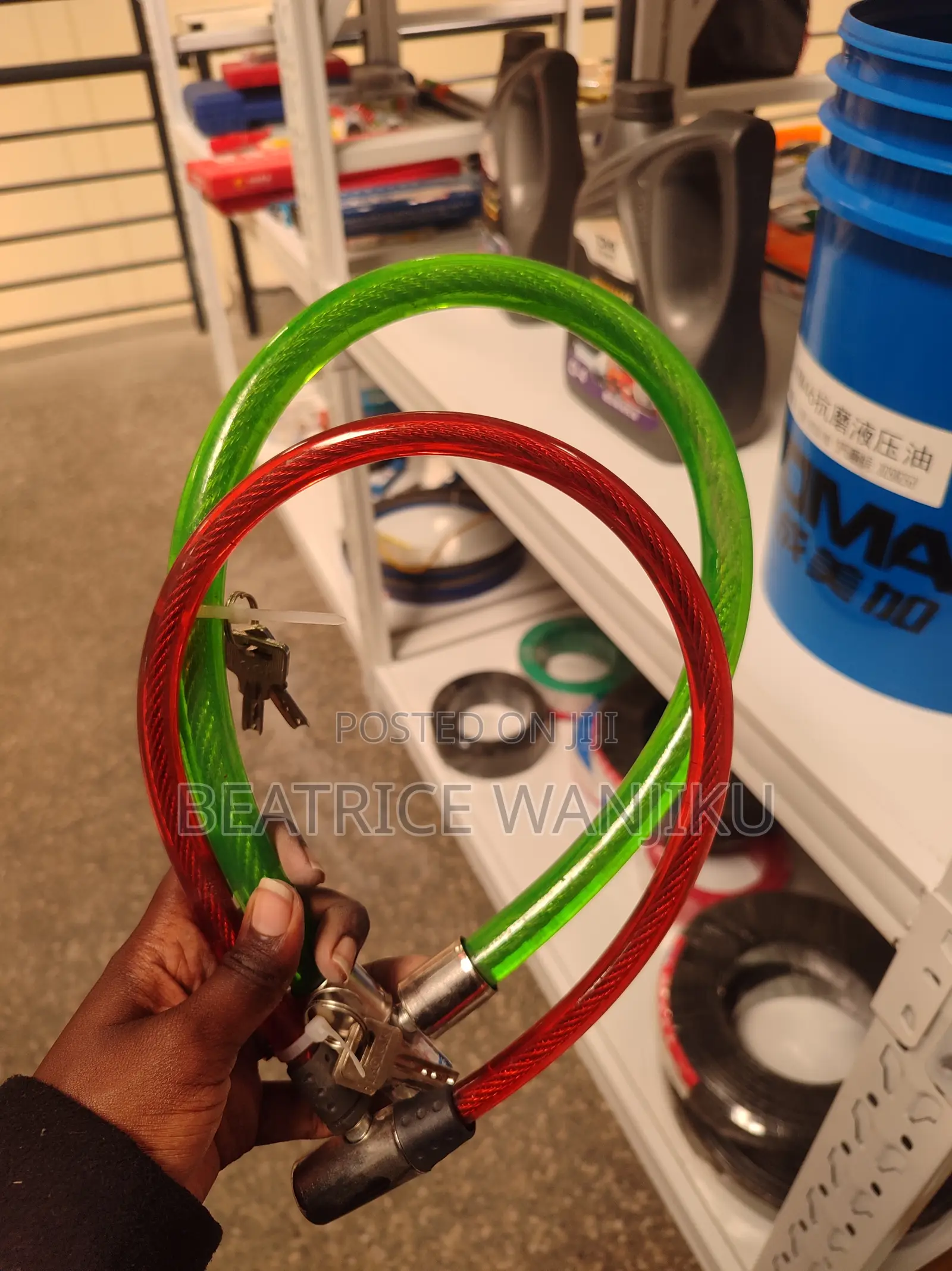 Steel Cable Bicycle Locks