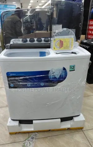 Midea 14KG Twin Tub Washer – Powerful Washing for the Whole Family