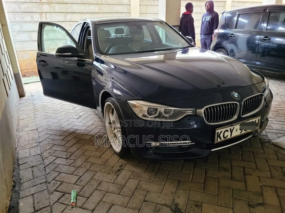 BMW 320i Sedan RWD 2013 Blue