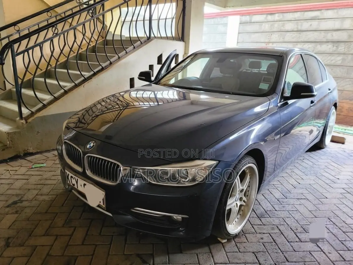 BMW 320i Sedan RWD 2013 Blue