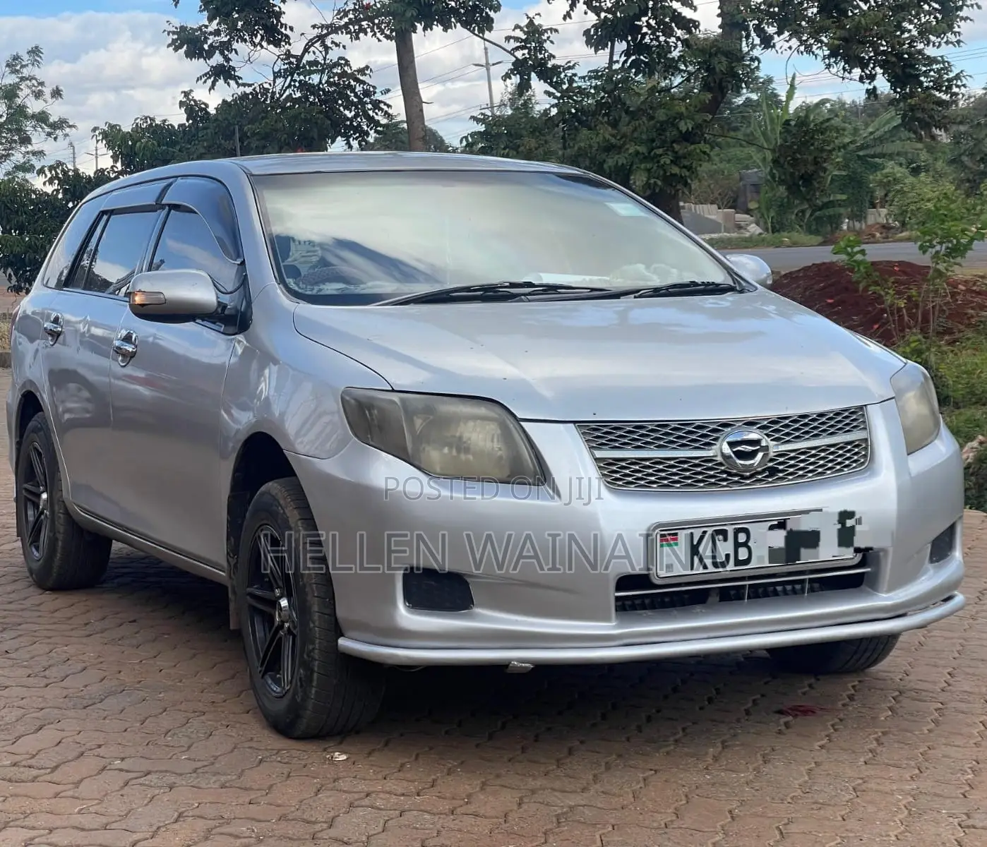 Toyota Corolla Fielder 2008 Silver