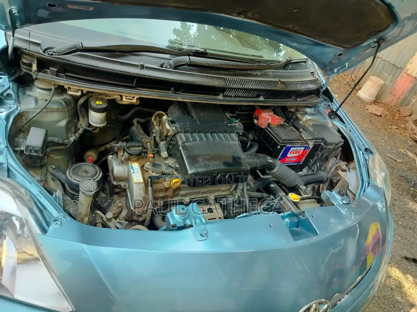 Toyota Belta 2009 Blue