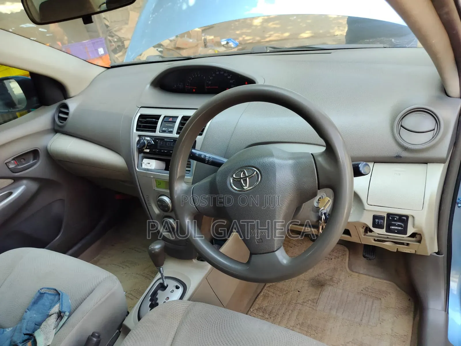 Toyota Belta 2009 Blue