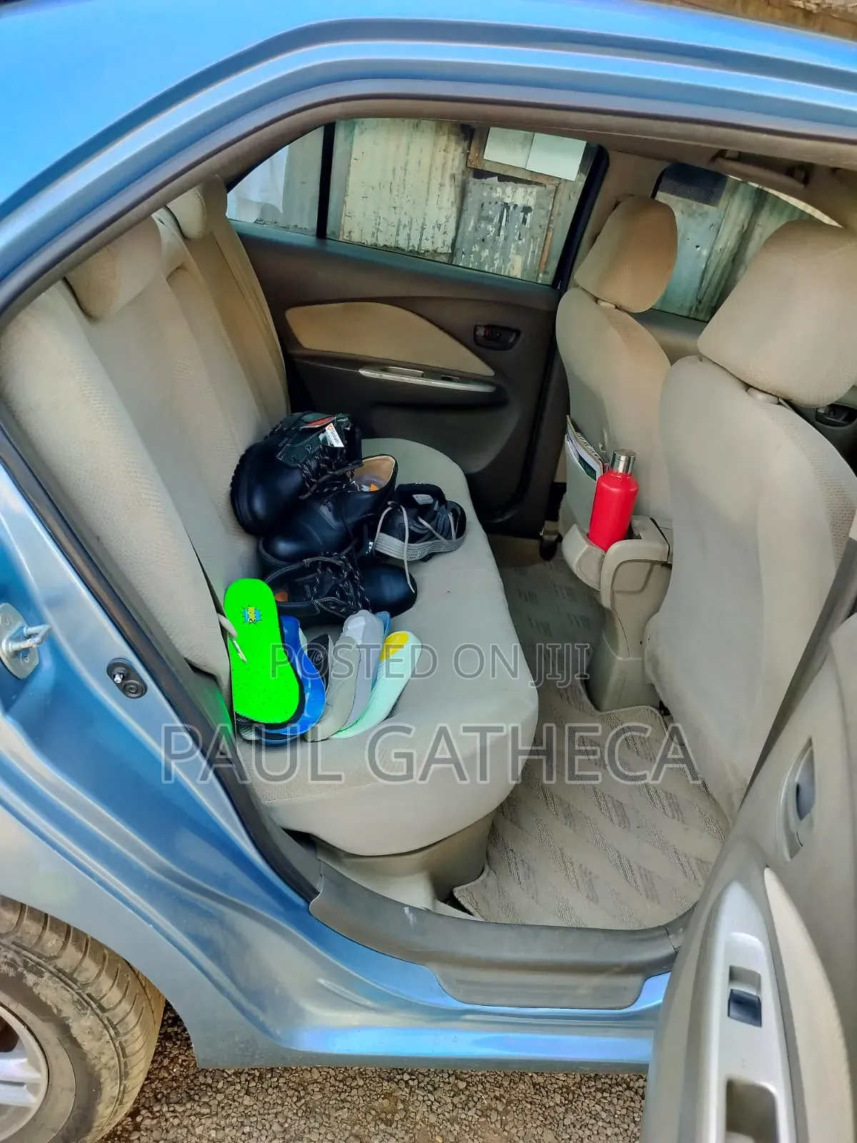 Toyota Belta 2009 Blue