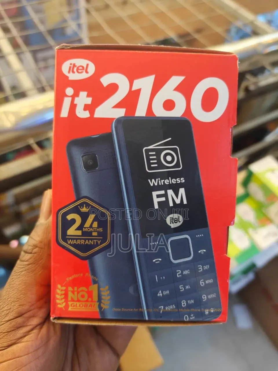 New Itel it2163 Orange