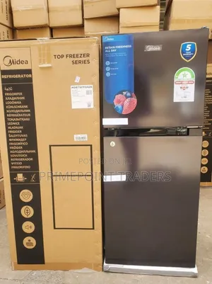 Midea 128 Litres Double Door Fridge –Smart Storage for Everyday Living