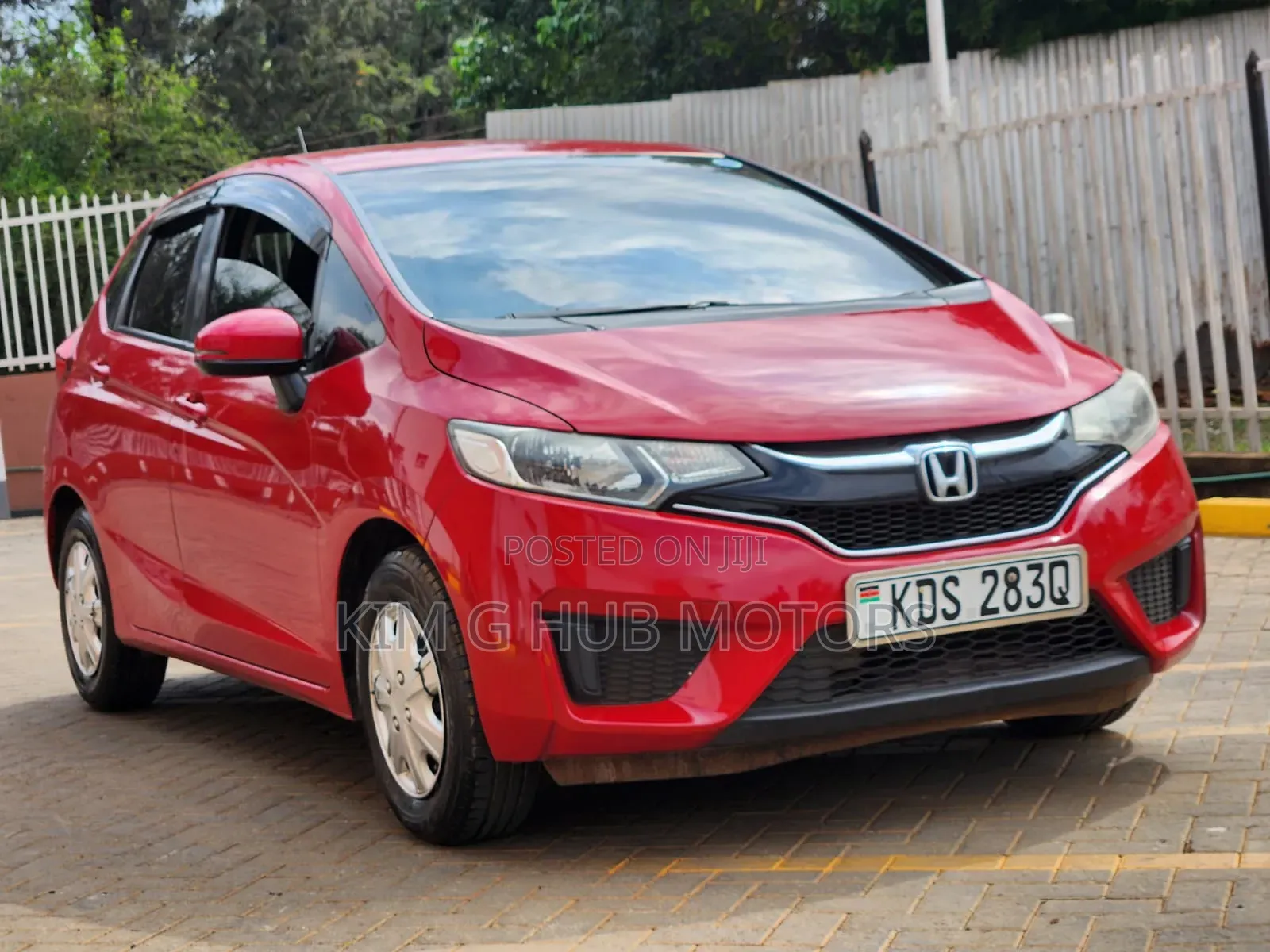 Honda Fit 2017 Red