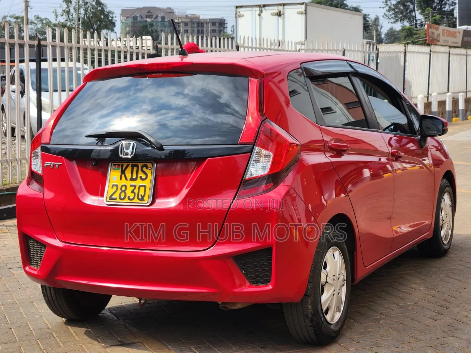 Honda Fit 2017 Red