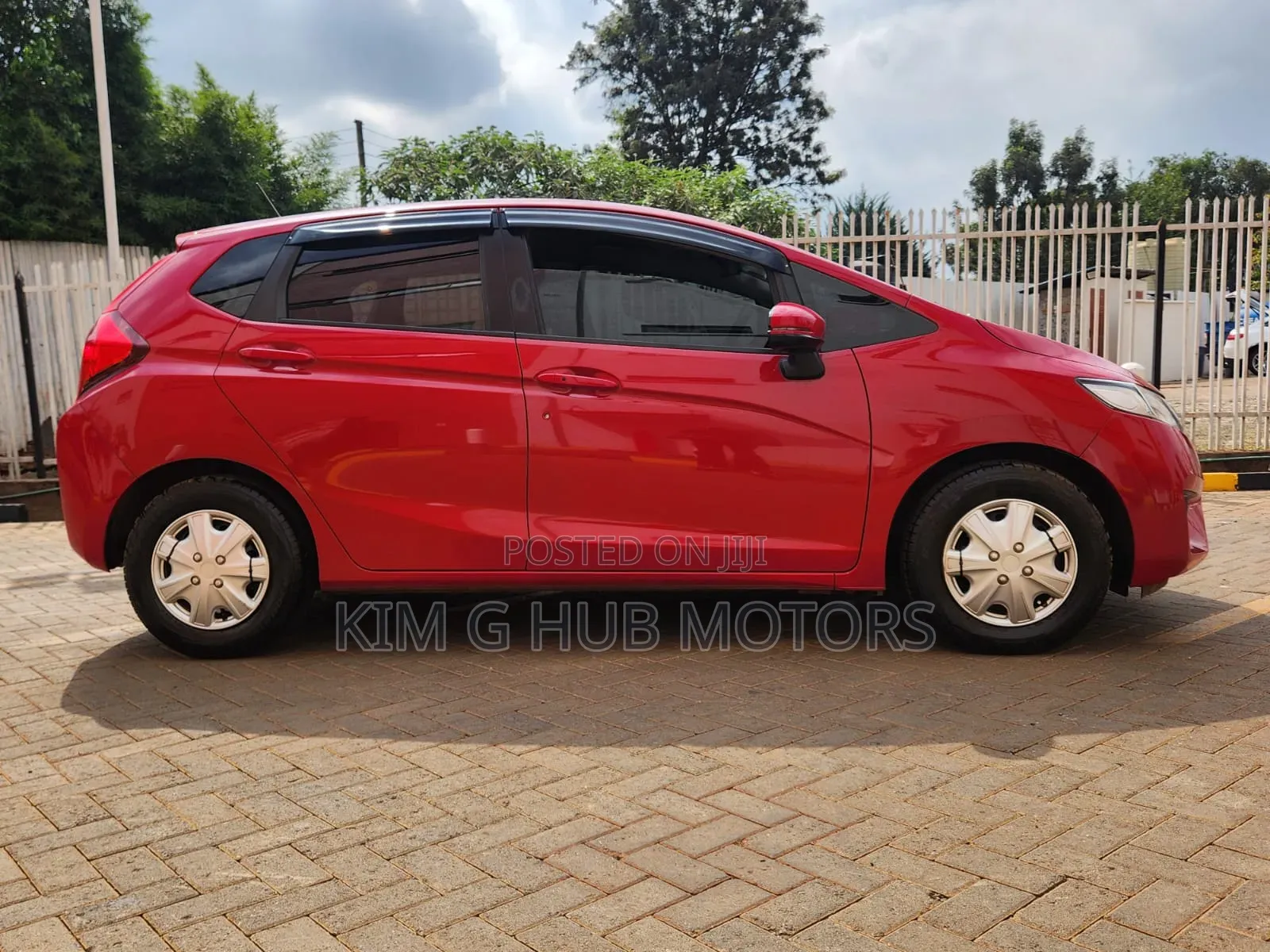 Honda Fit 2017 Red