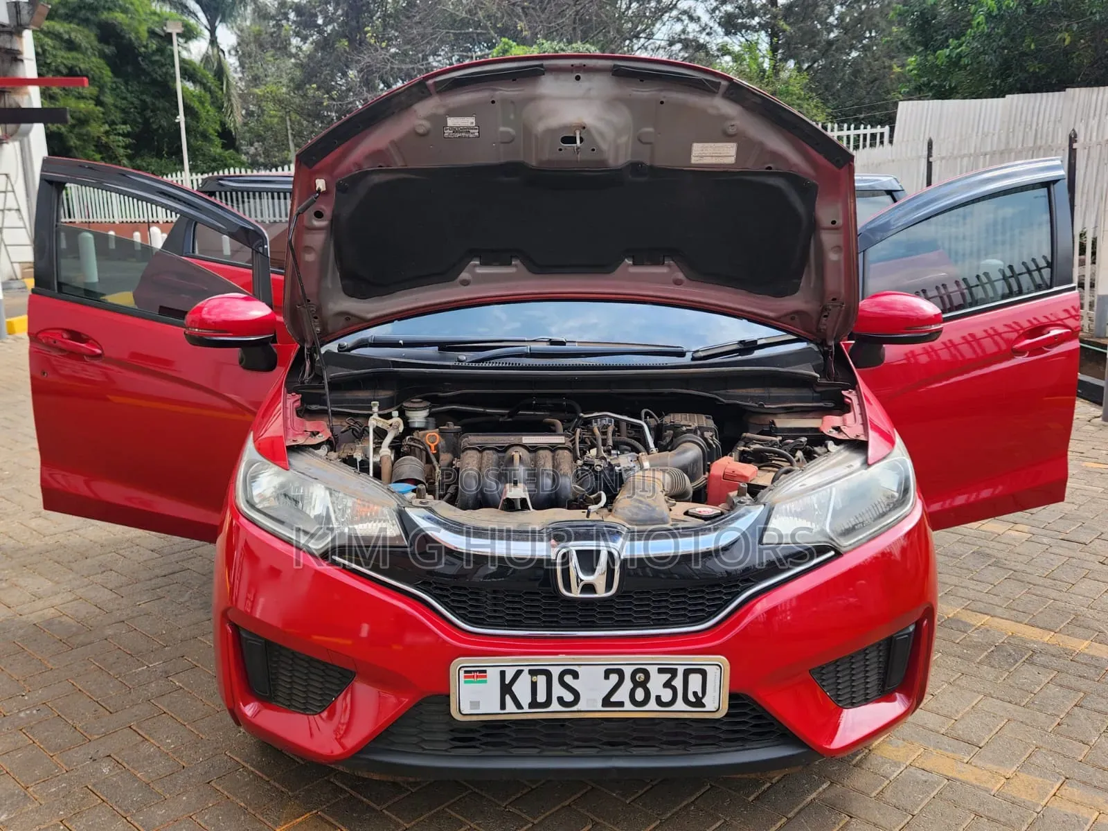 Honda Fit 2017 Red