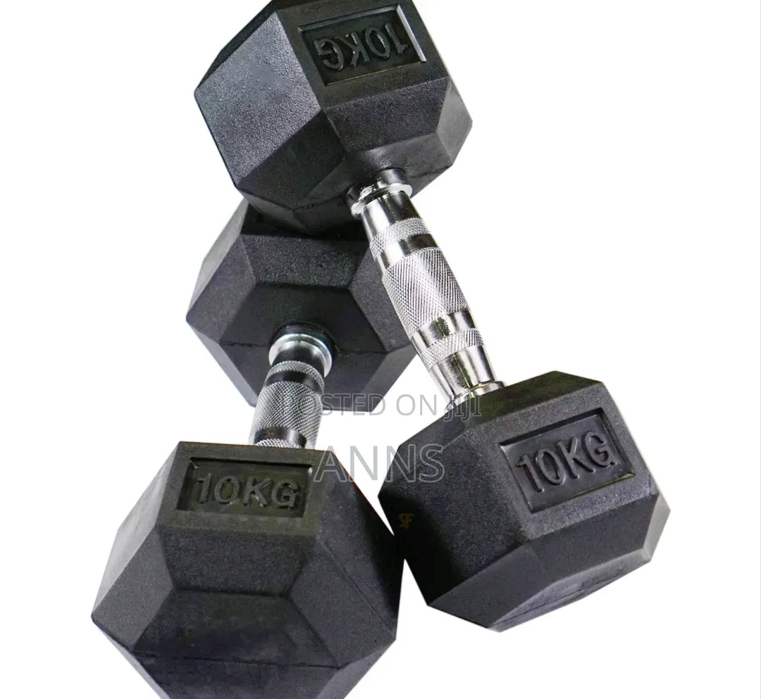 Hexagonal Dumbbells 10kg