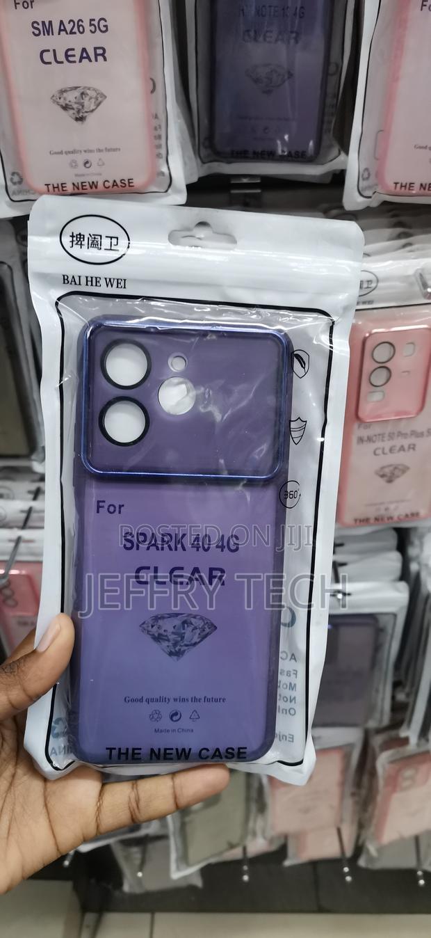 Tecno Spark 40 4G Good Quality Clear Case - main view