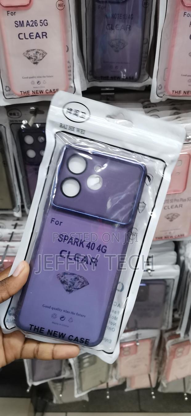 Tecno Spark 40 4G Good Quality Clear Case - thumbnail 2