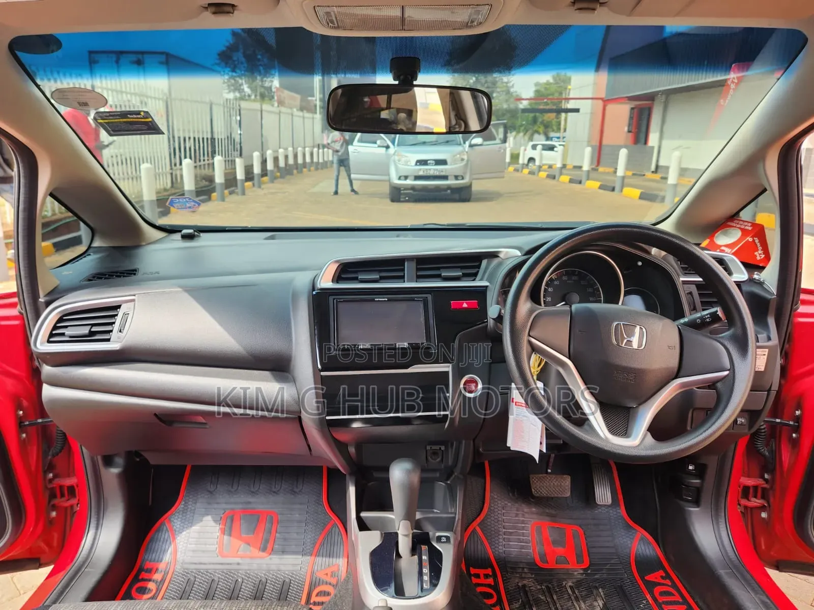 Honda Fit 2017 Red