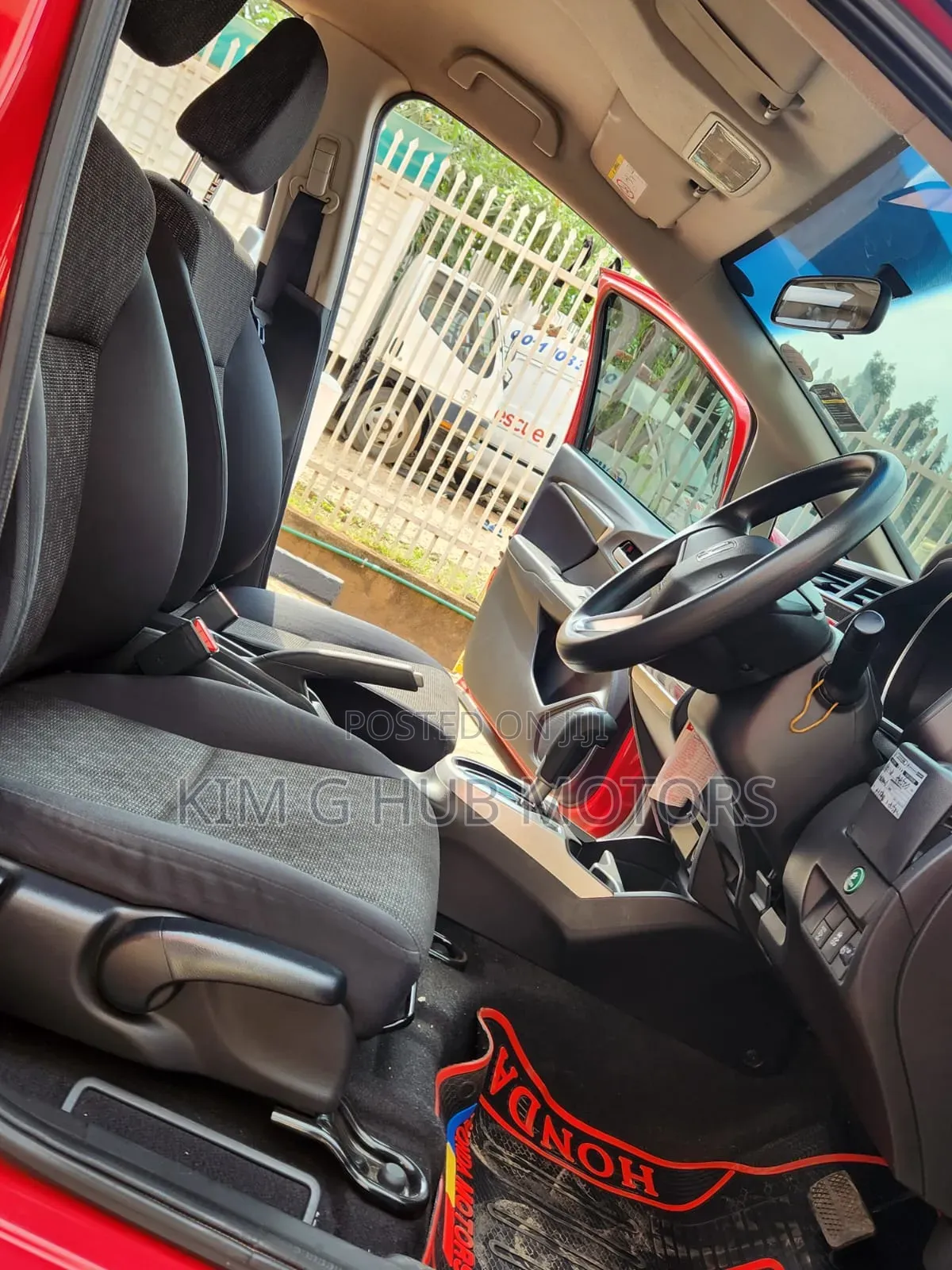 Honda Fit 2017 Red