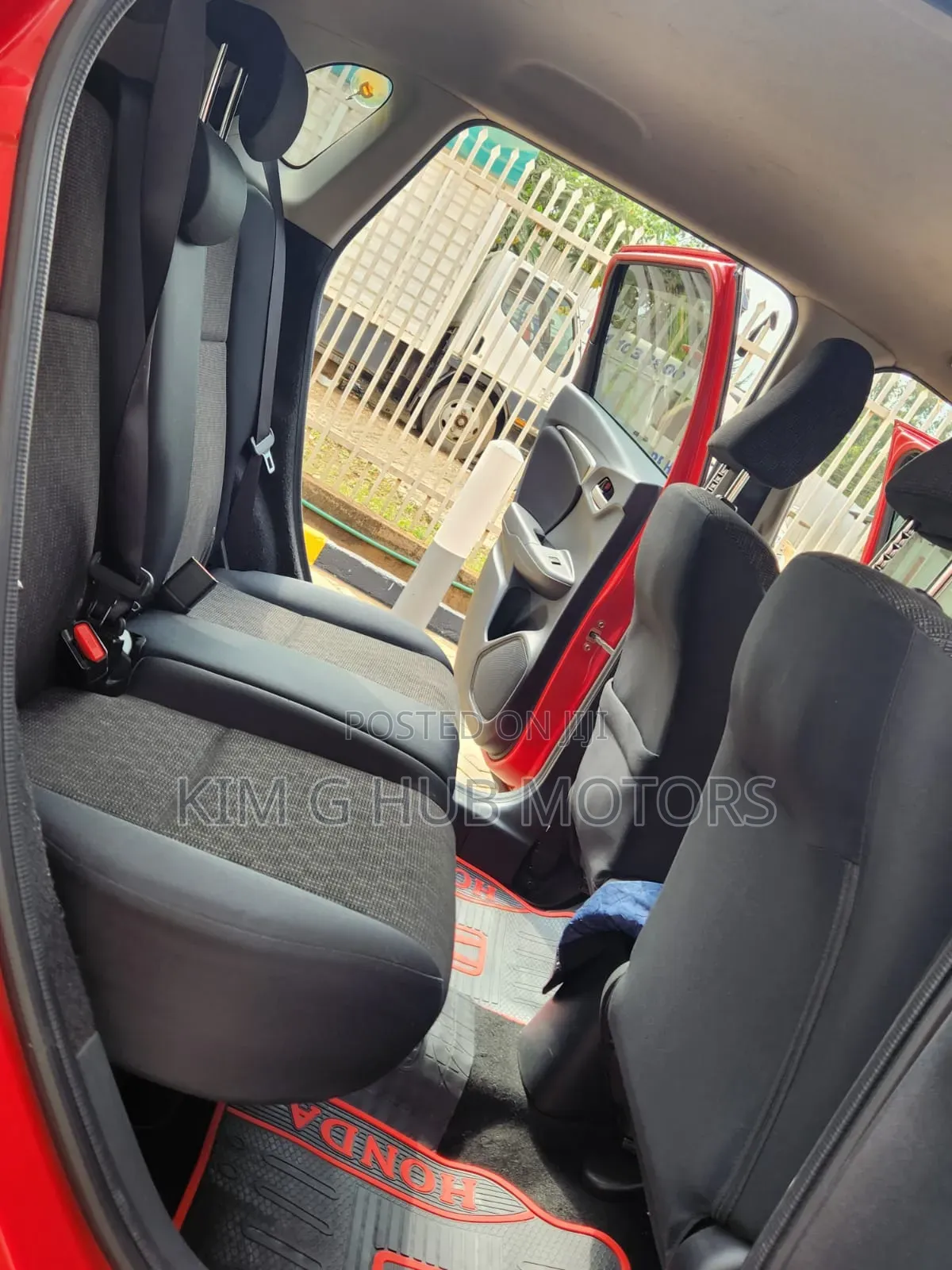 Honda Fit 2017 Red