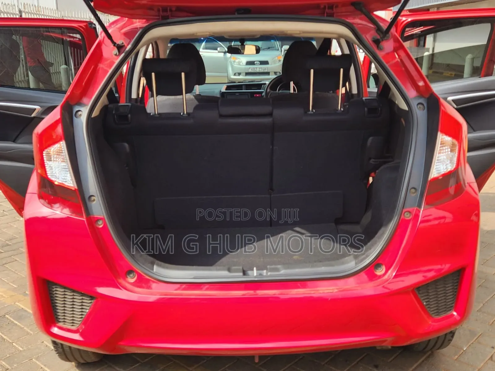 Honda Fit 2017 Red