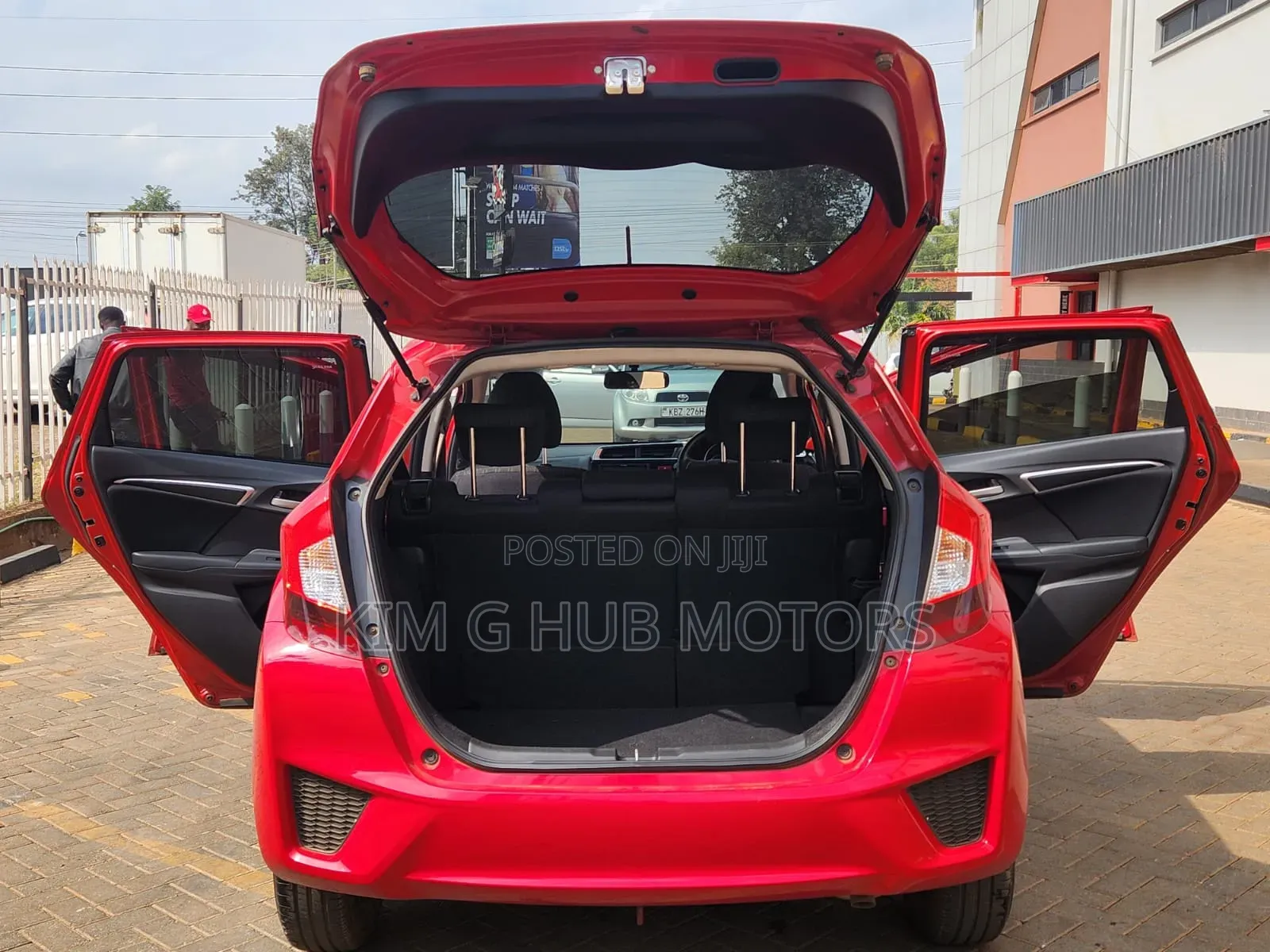 Honda Fit 2017 Red