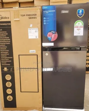 Midea 173 Litres Double Door Fridge – Smart Storage for Your Kitchen