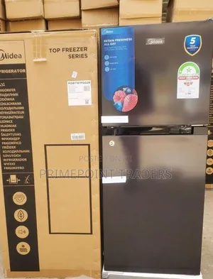 Midea 173L Double Door Fridge Freezer – Practical Cooling for Everyda