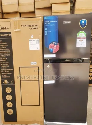 Midea 173L Double Door Fridge Freezer – Practical Cooling for Everyda