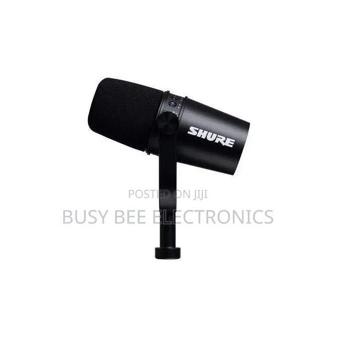 Shure MV7 Podcast Microphone (Black)