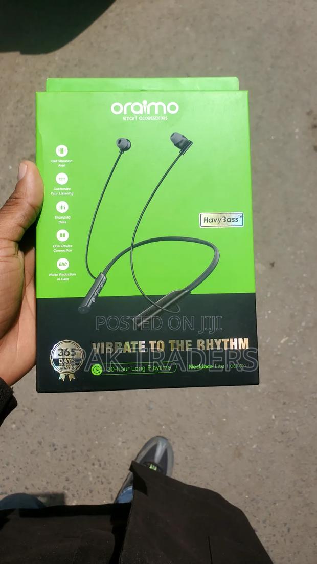 Oraimo Original Necklace Lite - 10 M Connectivity Range - thumbnail 2